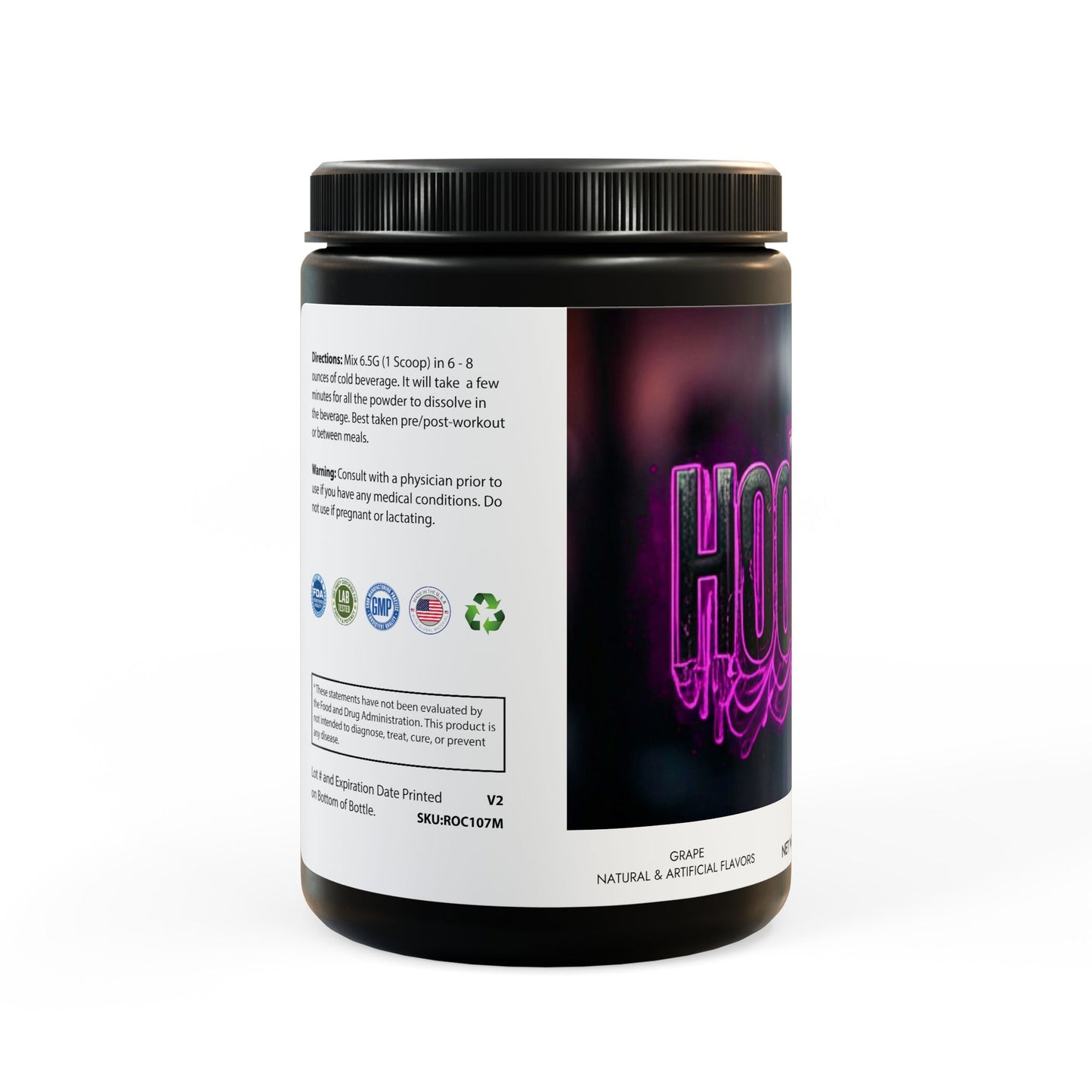 BCAA Supplement, Grape (325g, 11.46oz, 50 servings)